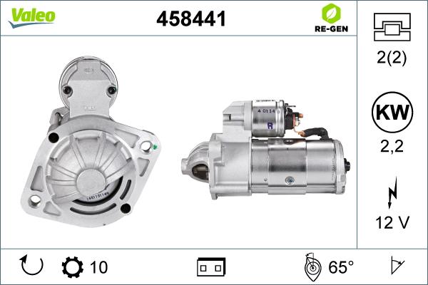 Valeo 458441 - Démarreur cwaw.fr