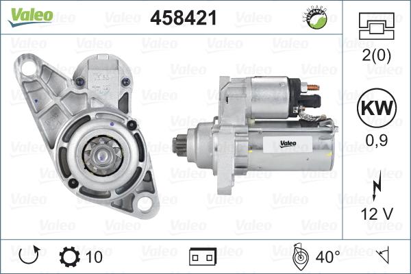 Valeo 458421 - Démarreur cwaw.fr