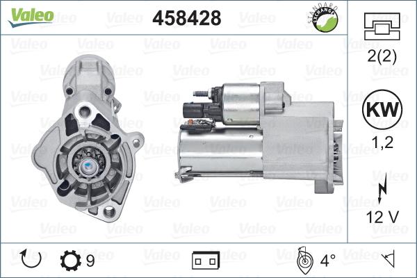 Valeo 458428 - Démarreur cwaw.fr