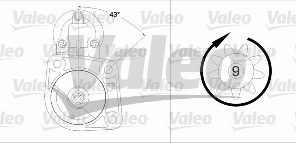 Valeo 458194 - Démarreur cwaw.fr