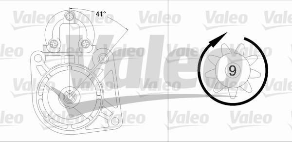 Valeo 458195 - Démarreur cwaw.fr