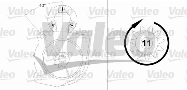 Valeo 458198 - Démarreur cwaw.fr