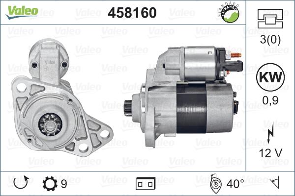 Valeo 458160 - Démarreur cwaw.fr