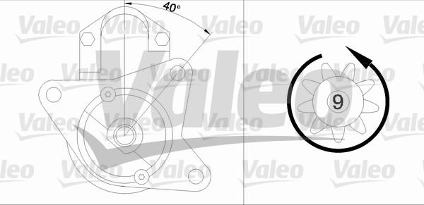 Valeo 458168 - Démarreur cwaw.fr