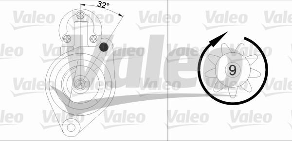 Valeo 458184 - Démarreur cwaw.fr