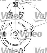 Valeo 458200 - Démarreur cwaw.fr