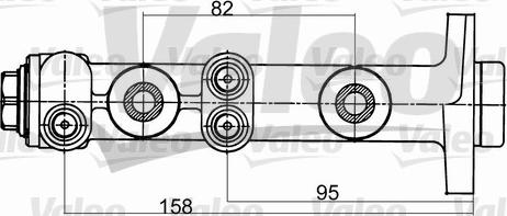 Valeo 402098 - Maître-cylindre de frein cwaw.fr