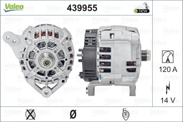 Valeo 439955 - Alternateur cwaw.fr