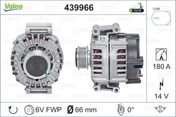 Valeo 439966 - Alternateur cwaw.fr