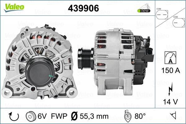 Valeo 439906 - Alternateur cwaw.fr