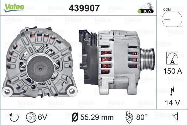 Valeo 439907 - Alternateur cwaw.fr