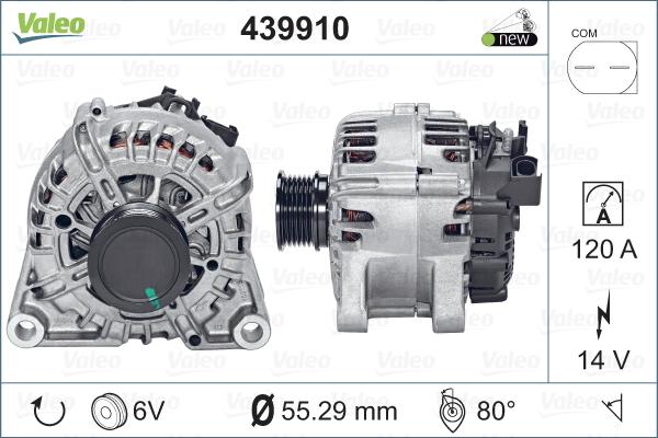 Valeo 439910 - Alternateur cwaw.fr