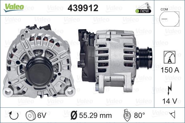 Valeo 439912 - Alternateur cwaw.fr