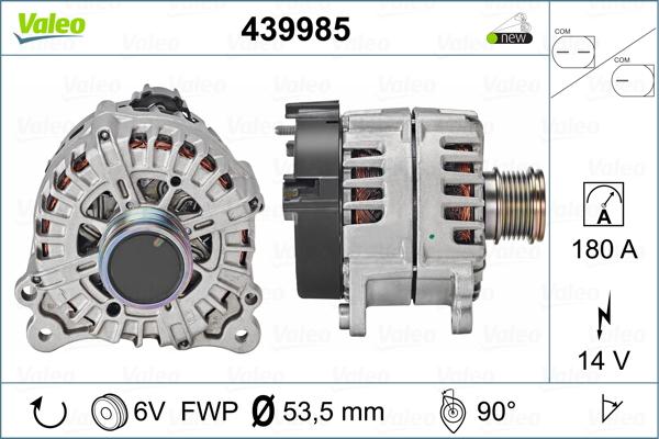 Valeo 439985 - Alternateur cwaw.fr