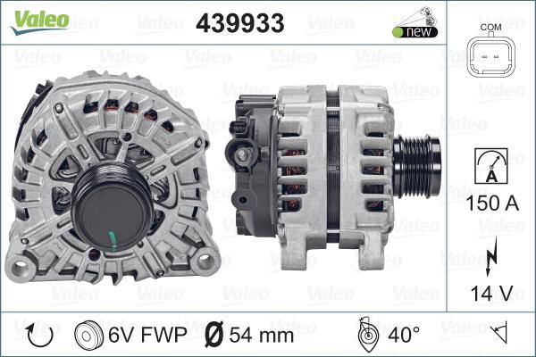 Valeo 439933 - Alternateur cwaw.fr