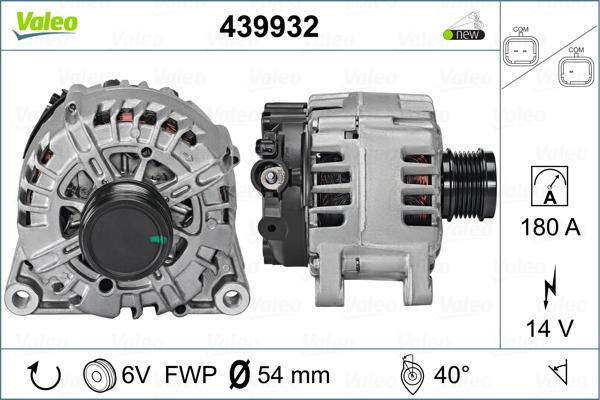 Valeo 439932 - Alternateur cwaw.fr