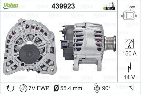 Valeo 439923 - Alternateur cwaw.fr