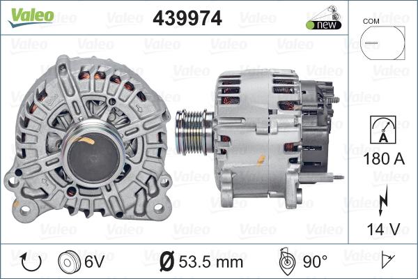 Valeo 439974 - Alternateur cwaw.fr