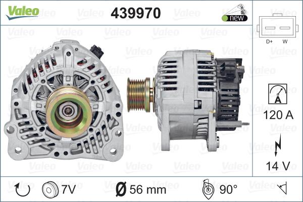 Valeo 439970 - Alternateur cwaw.fr