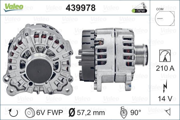 Valeo 439978 - Alternateur cwaw.fr