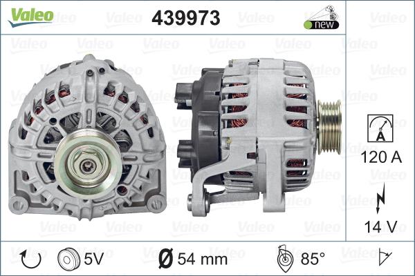 Valeo 439973 - Alternateur cwaw.fr