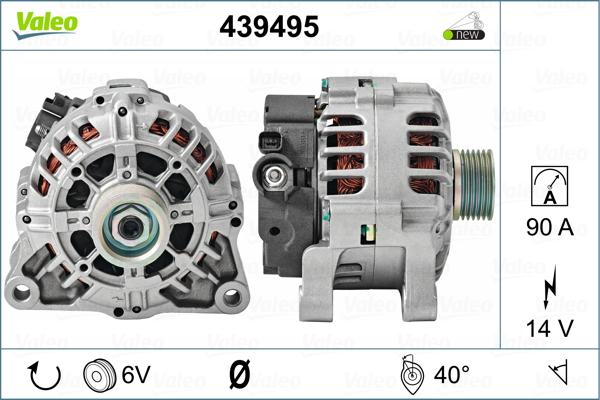 Valeo 439495 - Alternateur cwaw.fr