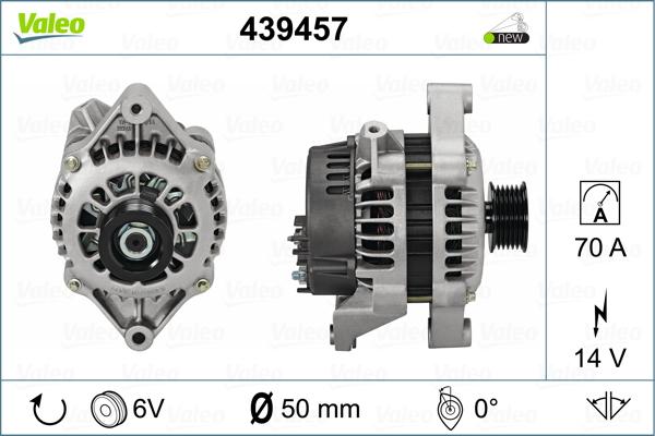 Valeo 439457 - Alternateur cwaw.fr