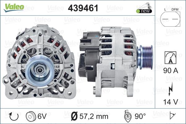 Valeo 439461 - Alternateur cwaw.fr