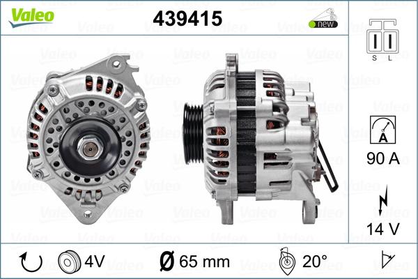 Valeo 439415 - Alternateur cwaw.fr