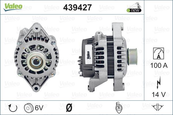 Valeo 439427 - Alternateur cwaw.fr