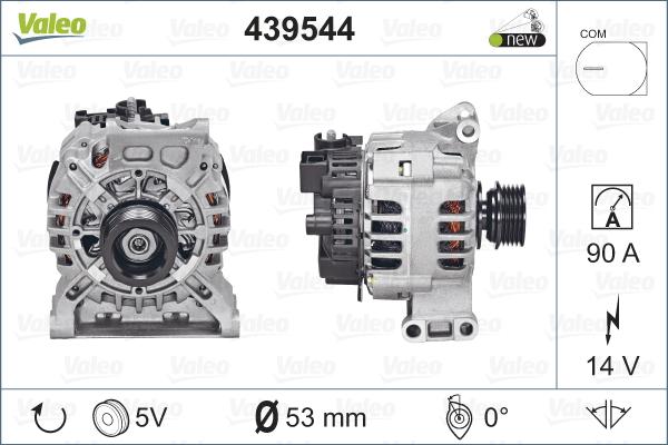 Valeo 439544 - Alternateur cwaw.fr