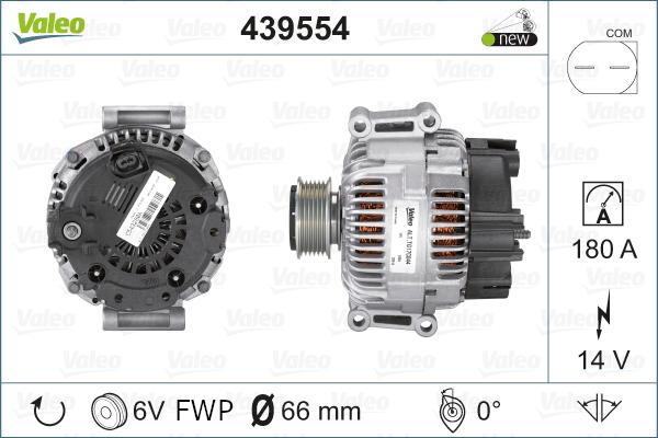 Valeo 439554 - Alternateur cwaw.fr