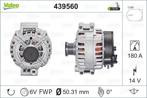 Valeo 439560 - Alternateur cwaw.fr