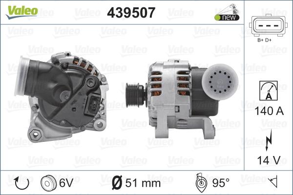 Valeo 439507 - Alternateur cwaw.fr