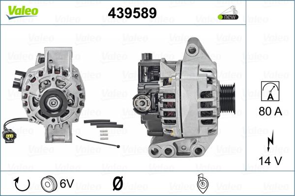 Valeo 439589 - Alternateur cwaw.fr