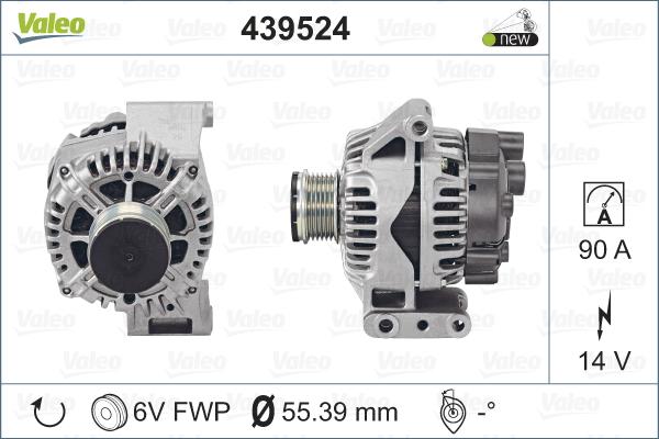 Valeo 439524 - Alternateur cwaw.fr