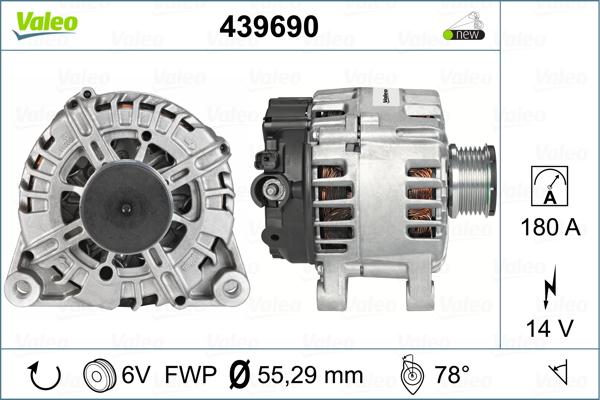 Valeo 439690 - Alternateur cwaw.fr