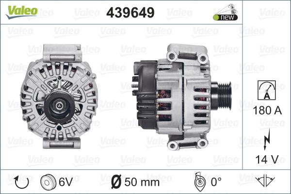 Valeo 439649 - Alternateur cwaw.fr