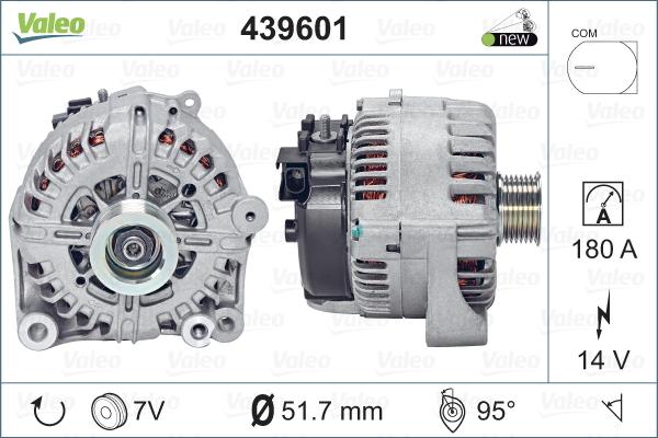 Valeo 439601 - Alternateur cwaw.fr