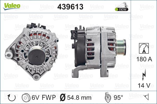 Valeo 439613 - Alternateur cwaw.fr