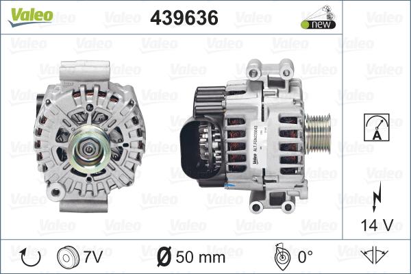 Valeo 439636 - Alternateur cwaw.fr