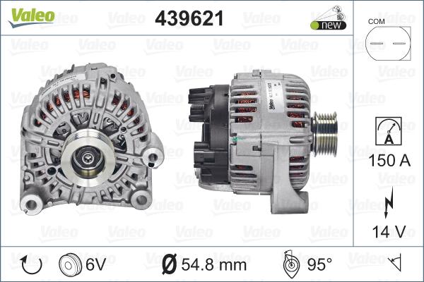 Valeo 439621 - Alternateur cwaw.fr