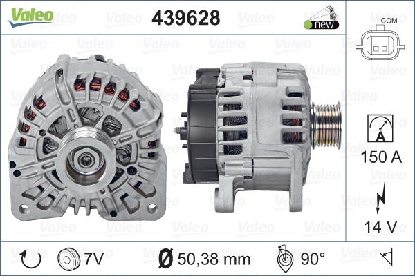 Valeo 439628 - Alternateur cwaw.fr