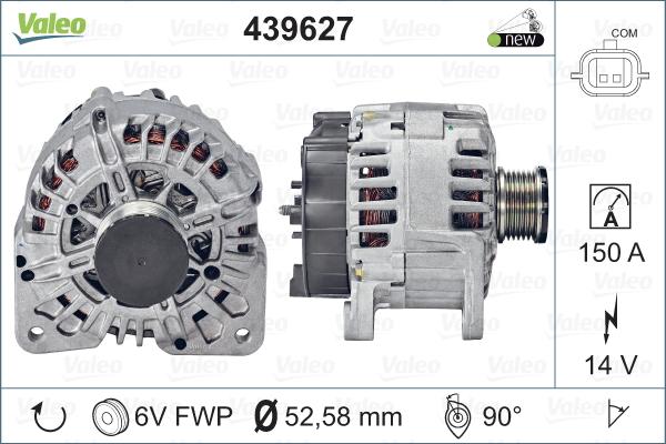 Valeo 439627 - Alternateur cwaw.fr