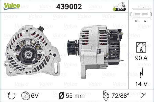 Valeo 439002 - Alternateur cwaw.fr