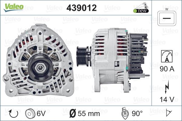 Valeo 439012 - Alternateur cwaw.fr