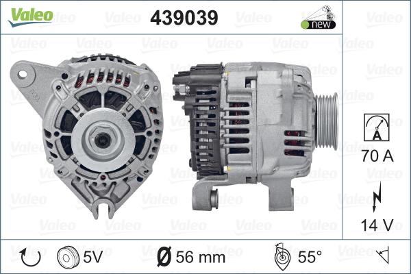 Valeo 439039 - Alternateur cwaw.fr