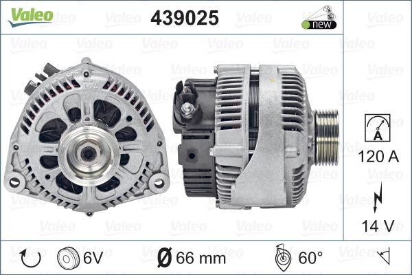 Valeo 439025 - Alternateur cwaw.fr