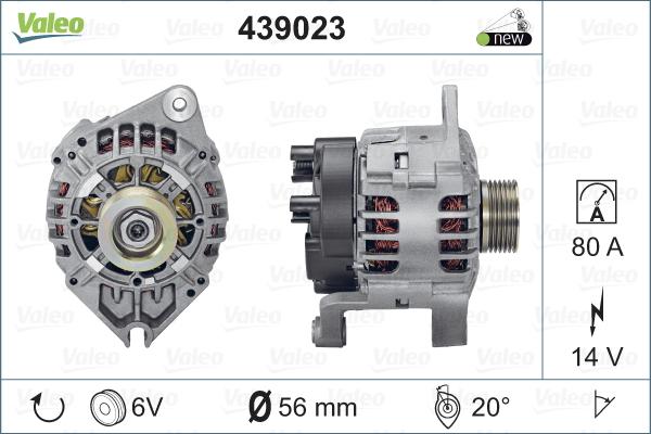 Valeo 439023 - Alternateur cwaw.fr