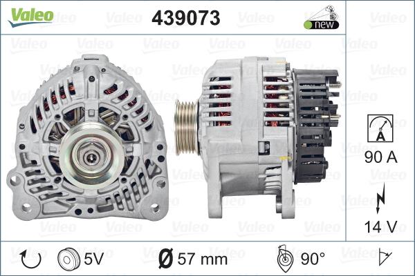 Valeo 439073 - Alternateur cwaw.fr